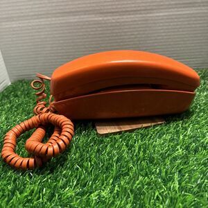 Vintage Trimline by Western Electric Orange Telephone Phone